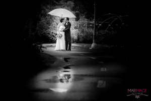 mariage pluie parapluie marimage photographie