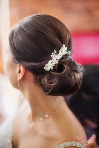 Bride hair photography