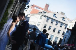 Photographe mariage Montréal dans la ville