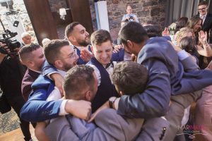 Wedding party photography
